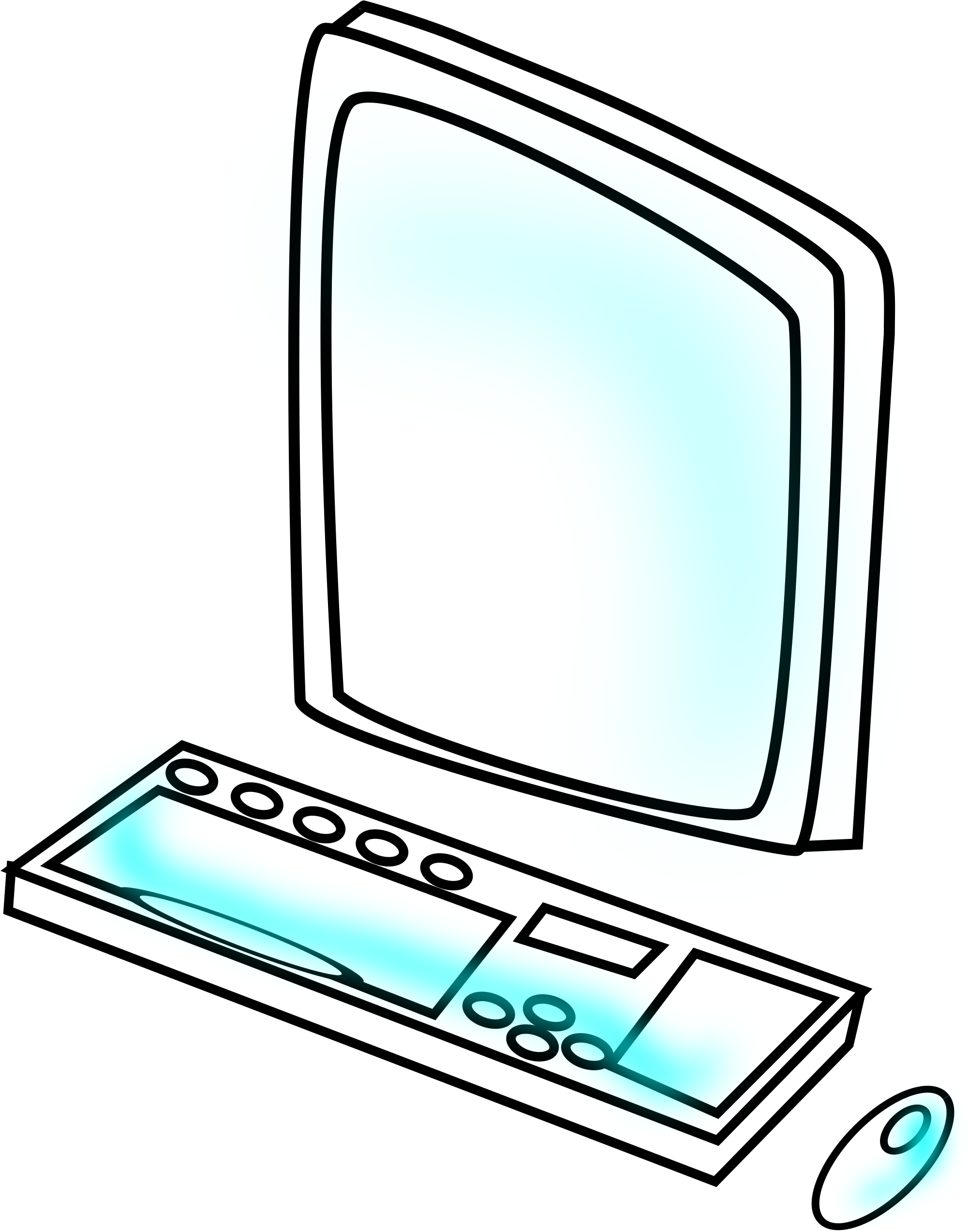 Personal Computer Clipart - Animated Computer - Transparent PNG Free Download