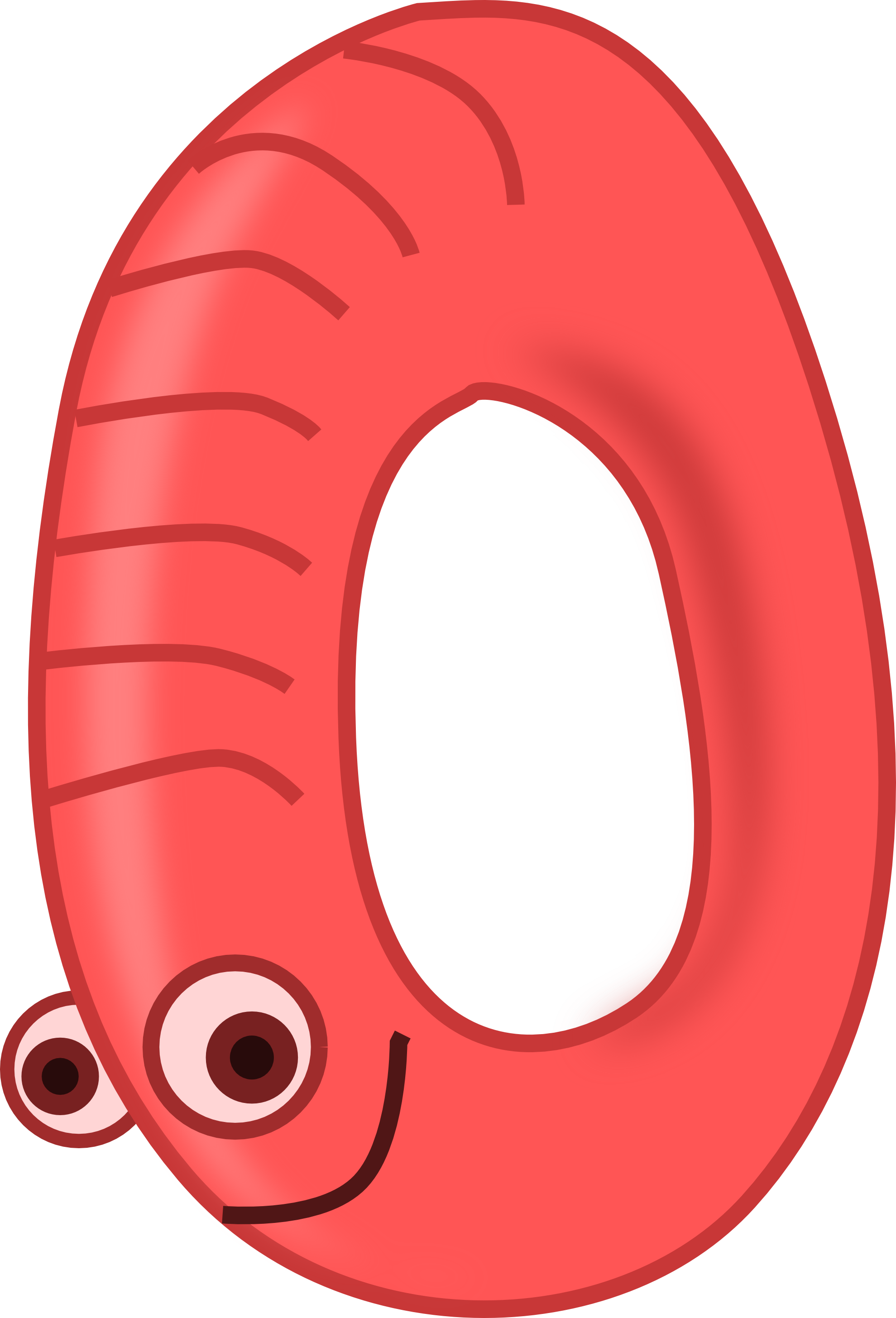 Animal Numbers Clipart Cute - Number 0 With Animal - Transparent PNG Free Download