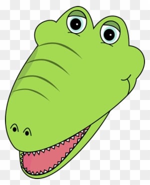 Aligator - Animal Faces Clip Art - Transparent PNG Free Download