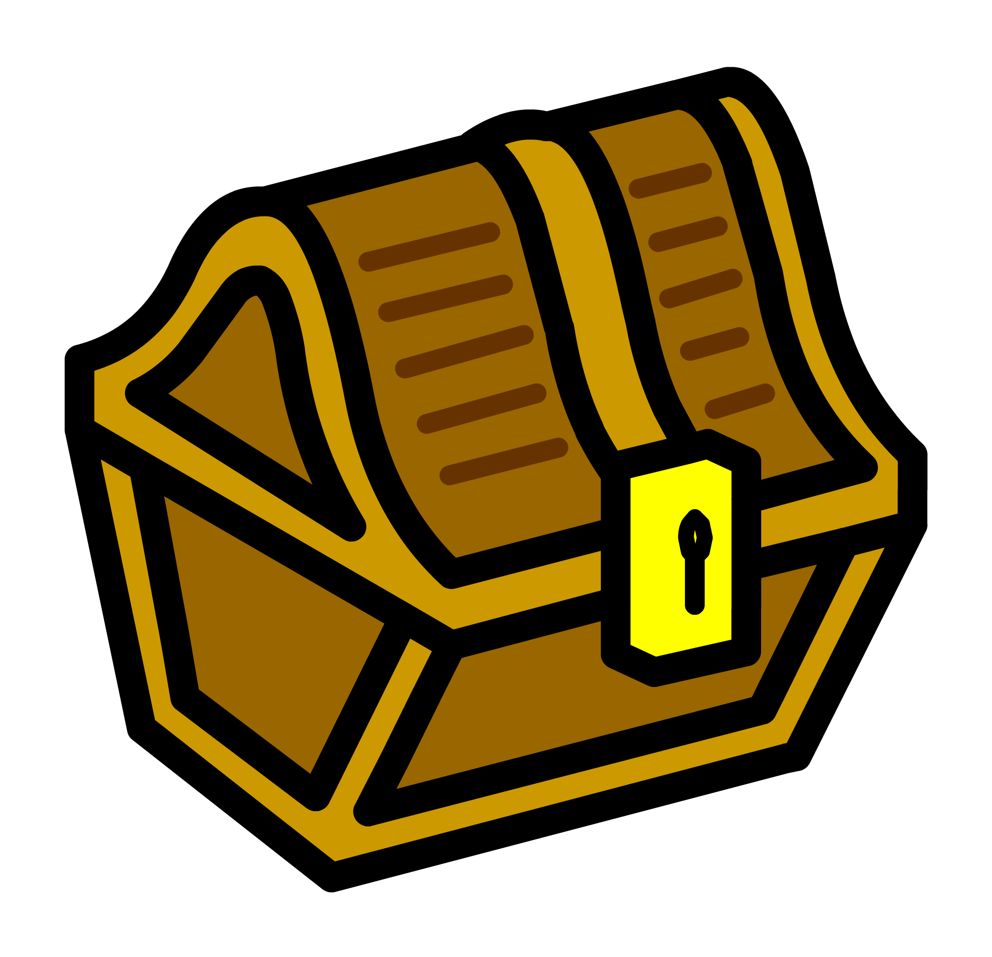 Treasure Chest Pin - Treasure Chest Animated Png - Transparent PNG Free Download