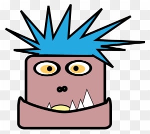 Images Clip Art Free - Animated Monster With 3 Heads - Transparent PNG Free Download