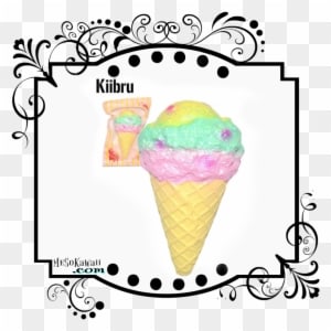 Kiibru Jumbo Pastel Ice Cream Squishy - Puni Animal Donut Squishy - Transparent PNG Free Download