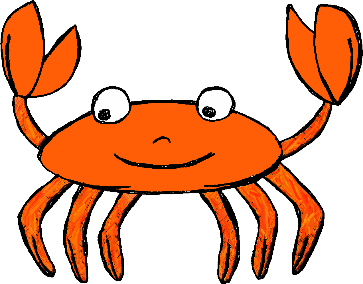 Crab Clipart - Ocean Animals Clip Art - Transparent PNG Free Download