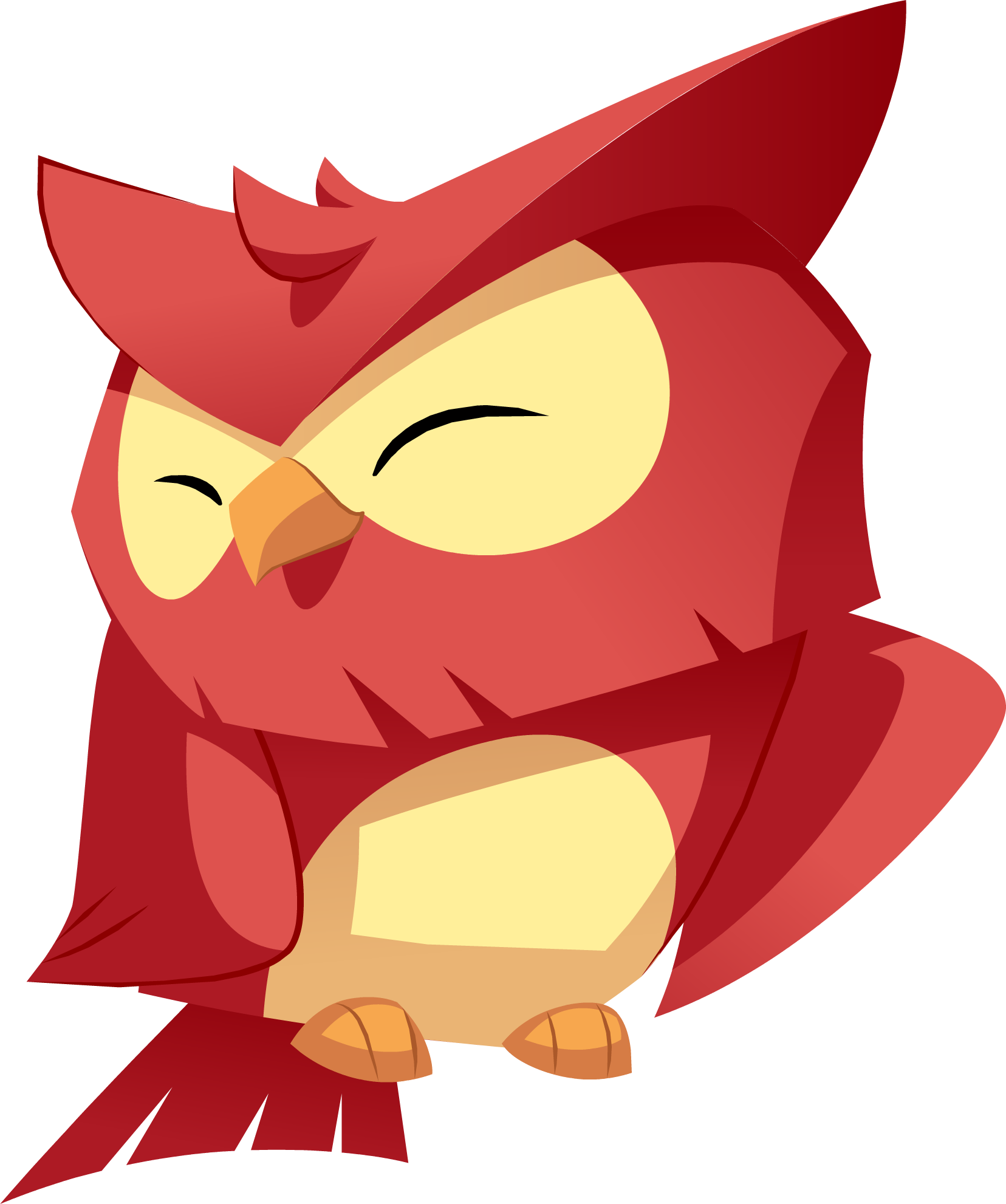 Red Panda Clipart Animal Jam 9 - Animal Jam Owl Png - Transparent PNG Free Download