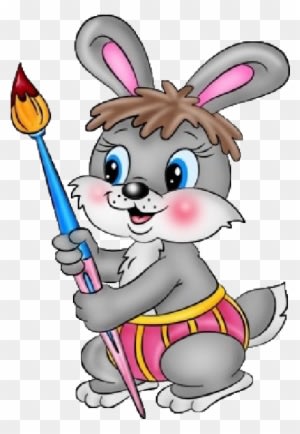 Cute Cartoon Animal Painting - Paintings Of Cartoon Animals - Transparent PNG Free Download