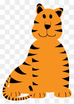 Tiger Christmas Xmas Stuffed Animal - Colorful Animal Clip Arts - Transparent PNG Free Download