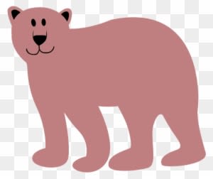 Bear Old Rose Art 555px 20 - Animal Png Clipart - Transparent PNG Free Download