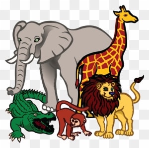 Fauna Of Africa Baby Jungle Animals Clip Art - Slogans On Save Animals - Transparent PNG Free Download
