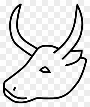 Cow - Horn Of Animals Drawing - Transparent PNG Free Download