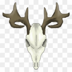Drawings Of Deer Skulls - Animal Skull Cartoon Transparent - Transparent PNG Free Download
