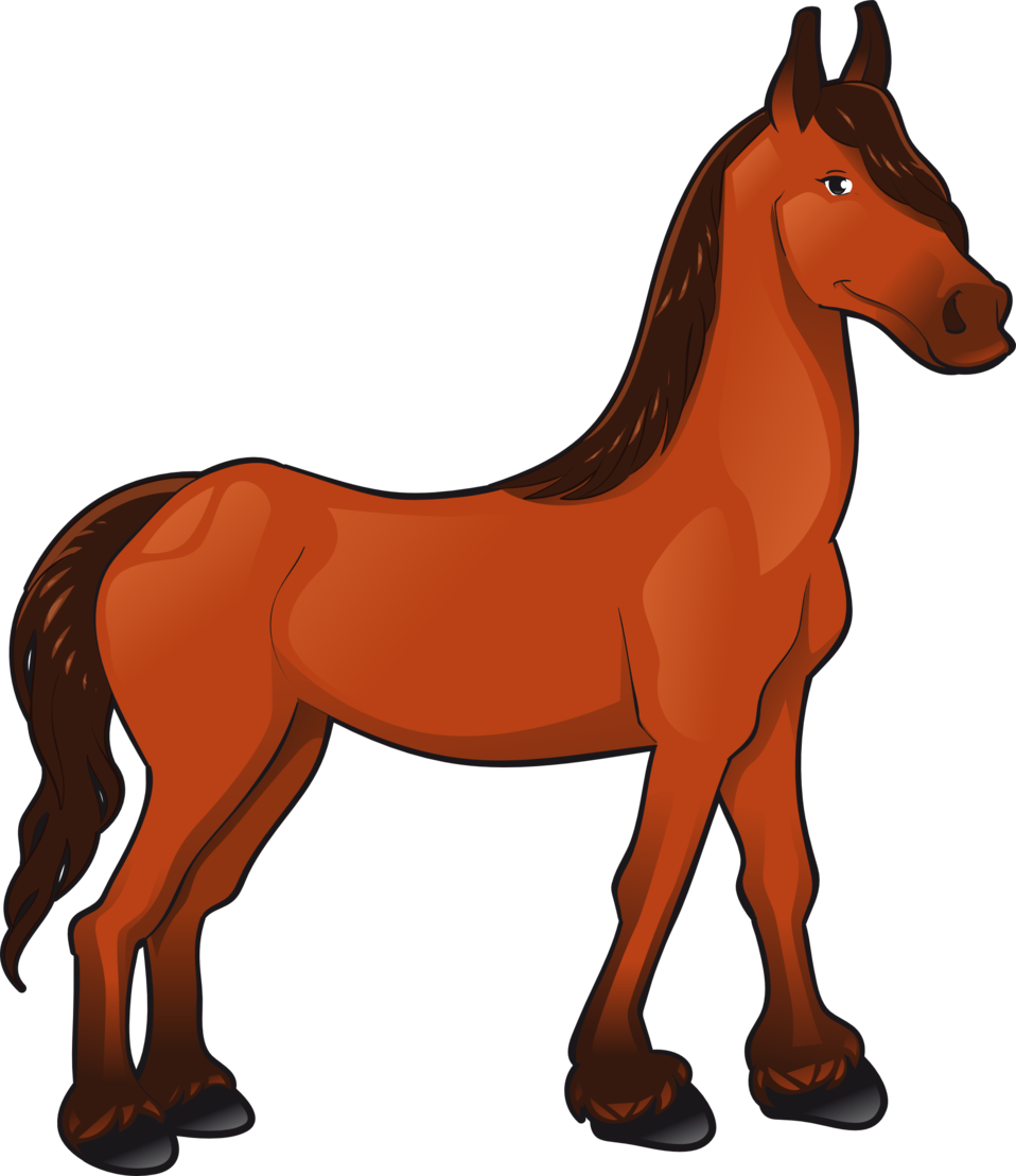 Cute Horse Animal - Animal Farm - Transparent PNG Free Download