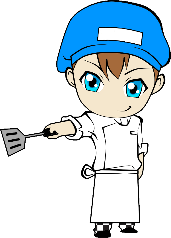 Chef Boy By Gushagashakun - Chef Anime Png - Transparent PNG Free Download