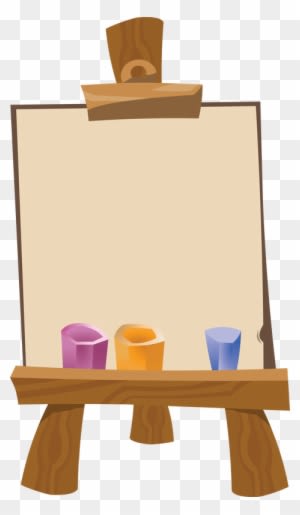 Art Easel - Art Easel Animal Jam - Transparent PNG Free Download