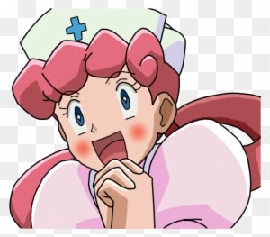Serena By Stuanimeart Nurse Joy Surprised (png) By - Anime Surprised Png - Transparent PNG Free Download