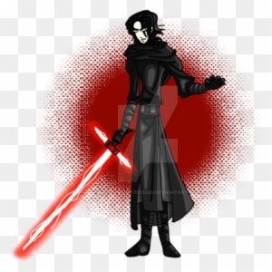Kylo Ren By Darkprincess116 - Anime Star Wars Kylo Ren - Transparent PNG Free Download