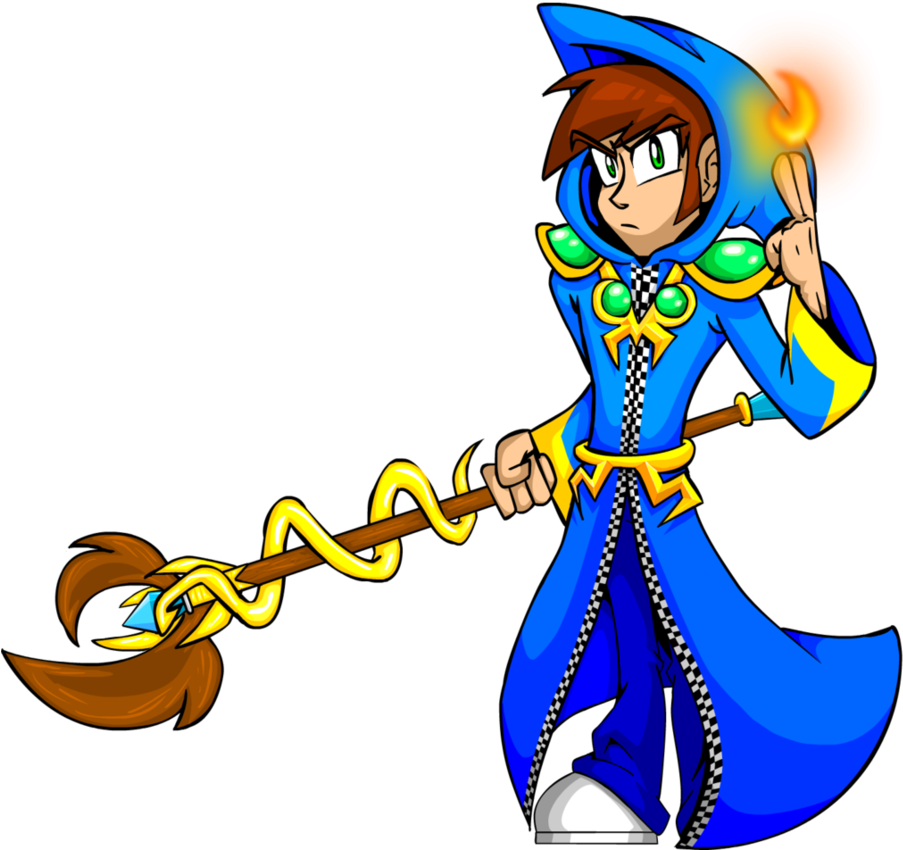 Me As A Wizard By Jeffkyler14 - Animated Wizard - Transparent PNG Free Download