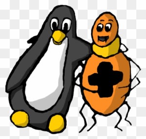 Animals/ Birds/ Cartoon/ Penguin With Spider - Tux Paint Animals - Transparent PNG Free Download