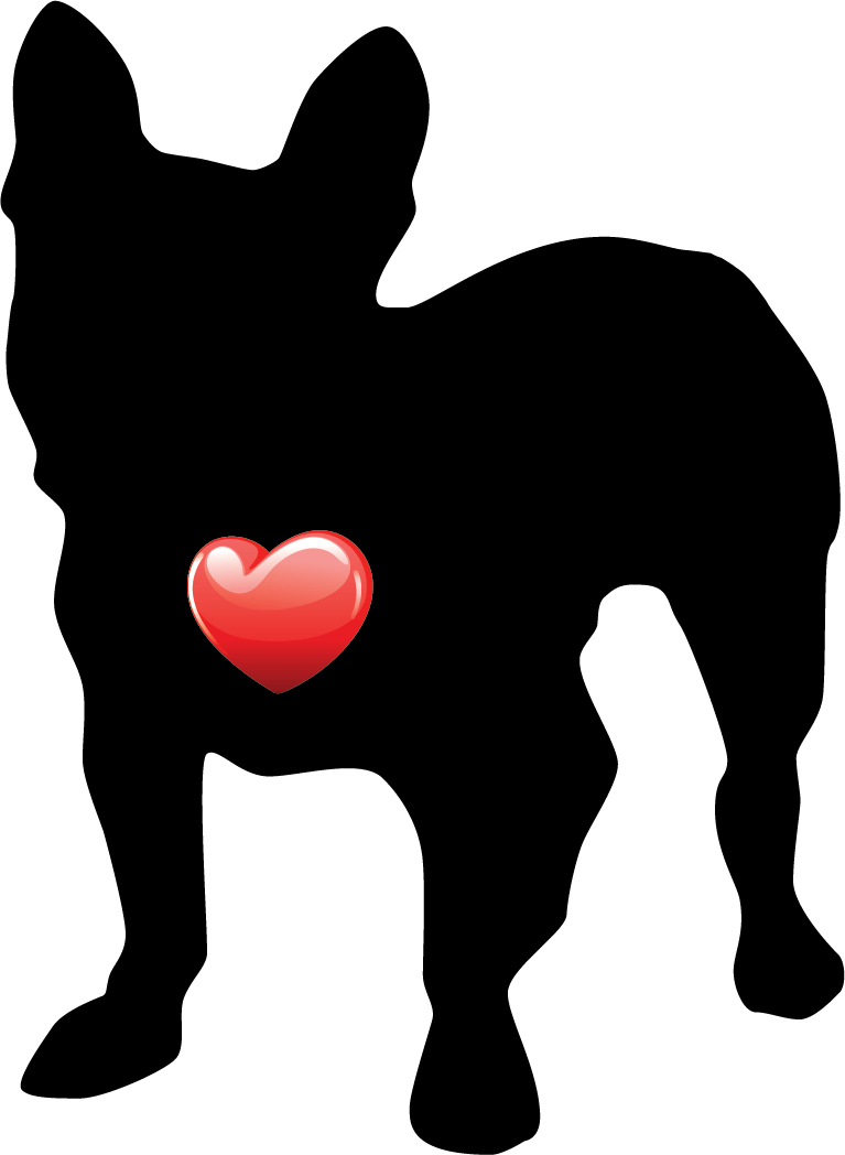 My Heart French Bulldog Nail Art Decals Patch Puppy - Animal Figure - Transparent PNG Free Download