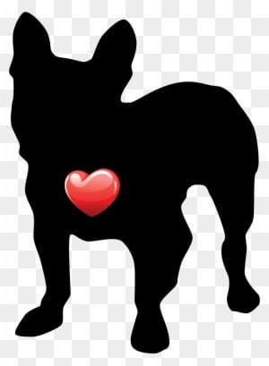 My Heart French Bulldog Nail Art Decals Patch Puppy - Animal Figure - Transparent PNG Free Download