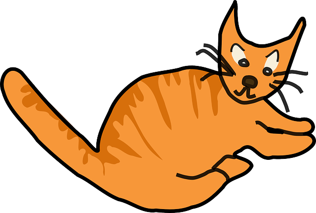Clip Art Fat - Animated Picture Of A Cat - Transparent PNG Free Download