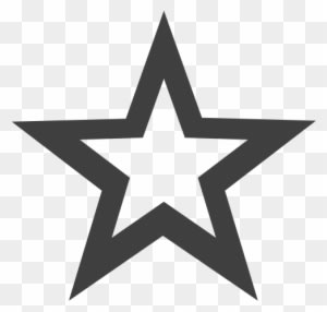 Animated Black And White Star - Transparent PNG Free Download