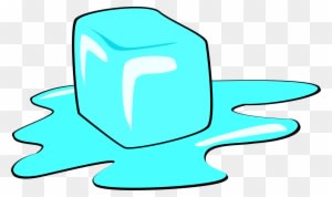 Ice Cube Clip Art At Clker Com Vector Clip Art Online - Ice Cube Melting Animation - Transparent PNG Free Download