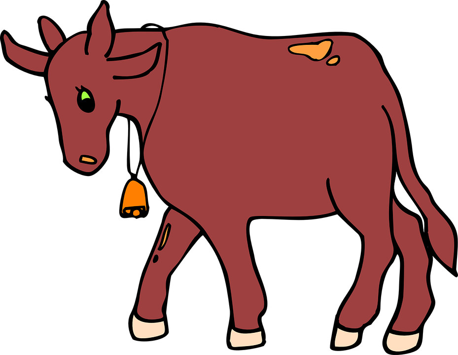 Animated Cows Walking Transparent - Transparent PNG Free Download
