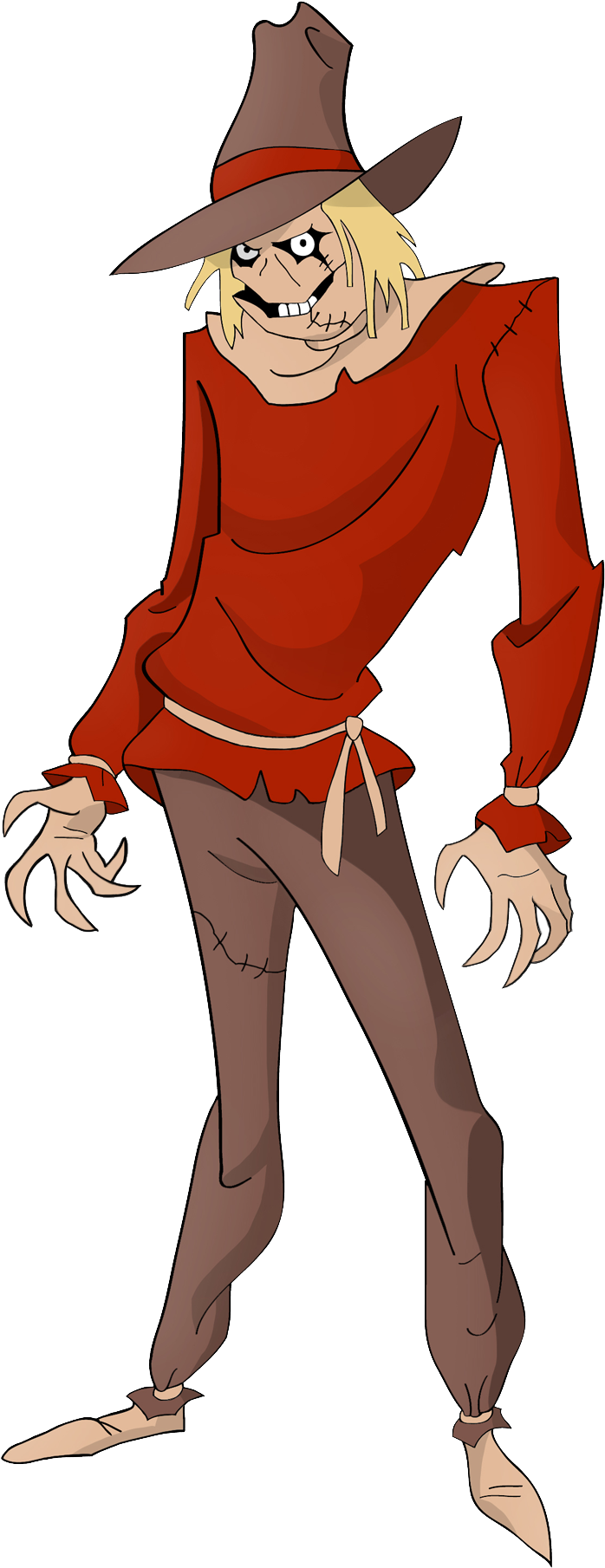 Scarecrow By Dawidarte - Batman Animated Series Scarecrow - Transparent PNG Free Download
