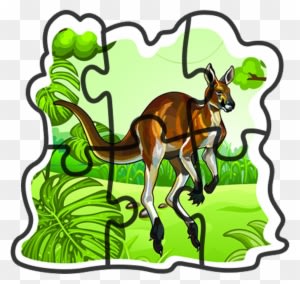 Puzzle Jungle Animals - Transparent PNG Free Download