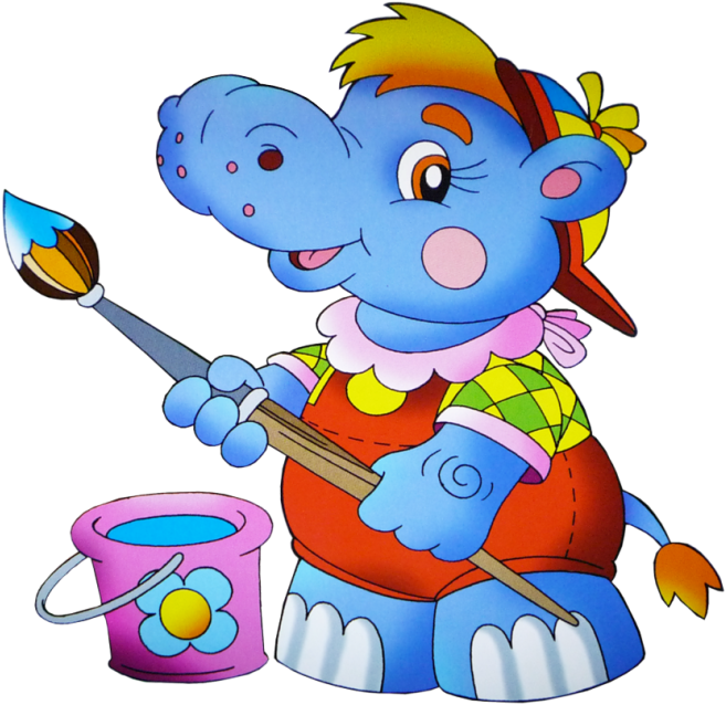 Scrapbooks - Animal Painting Cartoon - Transparent PNG Free Download