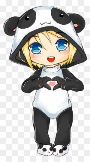 Chibi Panda - Panda Anime - Transparent PNG Free Download