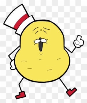 Potato Chip Man By Olivathecheeta - Anime - Transparent PNG Free Download