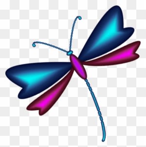 Dragonfly Clipart Girly - Dragonfly Animated - Transparent PNG Free Download