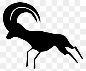 Cave Painting Animal Outlines - Transparent PNG Free Download