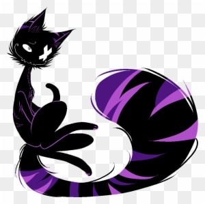 Mischievously Going With The Cheshire Cat - Anime Girl Cheshire Cat - Transparent PNG Free Download