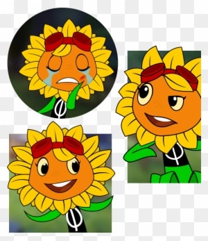Solar Flare In-game By Ngtth - Plants Vs Zombies Anime Fanart - Transparent PNG Free Download
