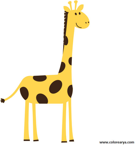 Latest Dibujos Colorear Jirafa Png - Pin The Tail On The Animal - Transparent PNG Free Download