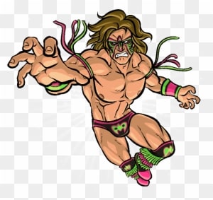 Wrestling Warrior Mascot - Ultimate Warrior Animation - Transparent PNG Free Download