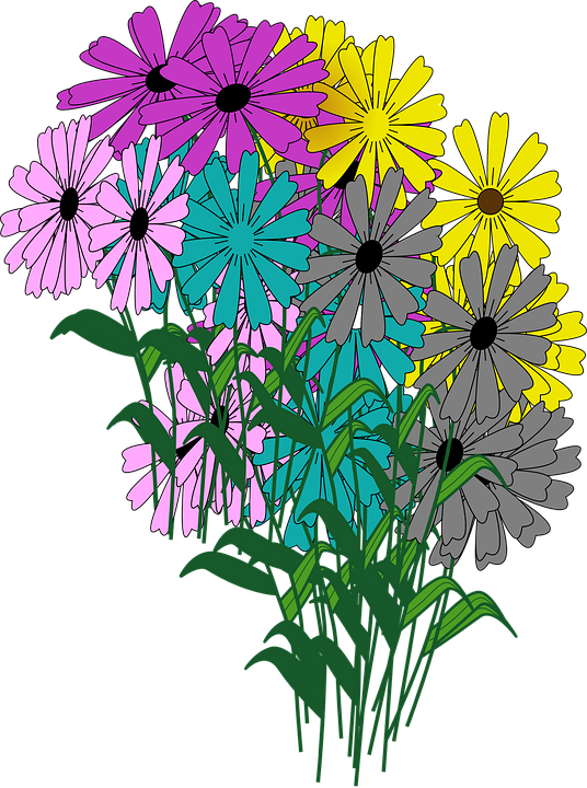 Blue Flower Clip 10, Buy Clip Art - Animated Flower Blooming - Transparent PNG Free Download