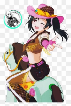 [render] Nico Yazawa - Anime Love Live Nico Render - Transparent PNG Free Download