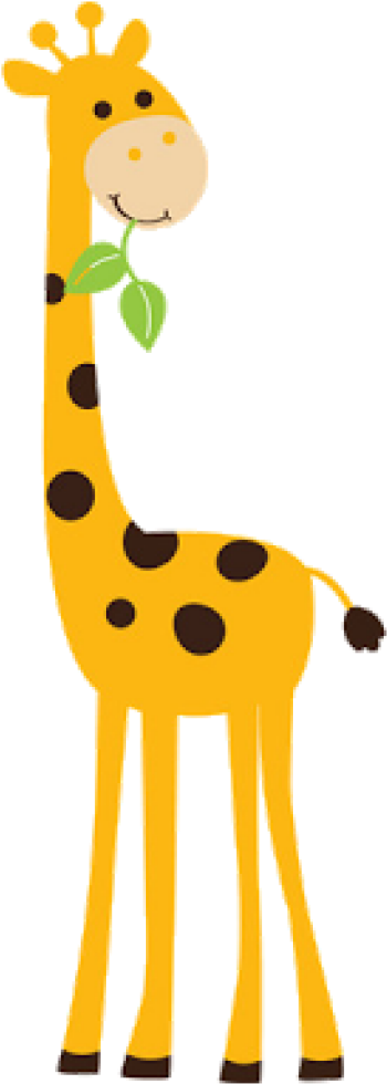 Giraffe Clipart Best Ba Giraffe Clipart 2074 Giraffe - Animals And Tree Wall Sticker - Transparent PNG Free Download