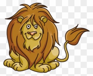 Lion Clipart Transparent Background - Animal Cartoon Transparent Background - Transparent PNG Free Download