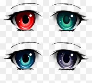 Cartoon Eyes Cliparts - Anime Eyes Png - Transparent PNG Free Download