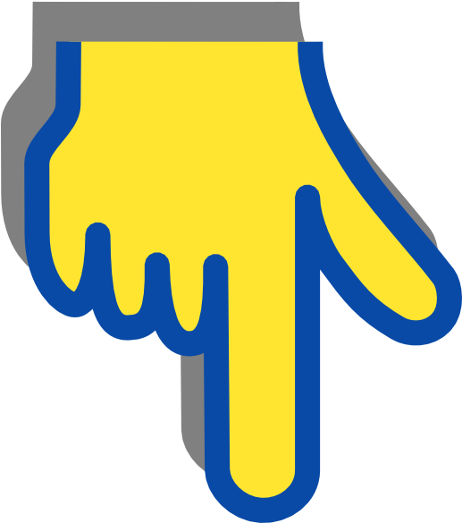 Finger Pointing Down Clip Art U79odh Clipart - Pointing Finger Animated Gif - Transparent PNG Free Download