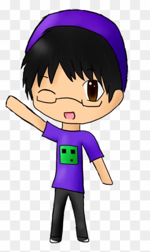 Chibi Slyfoxhound Colored By Anime Gamer Girl - Anime Girl Gamer Png - Transparent PNG Free Download