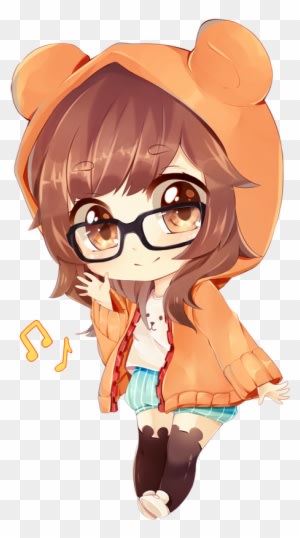 Chica Chibi Anime - Transparent PNG Free Download