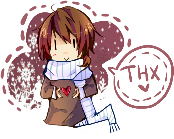 Siberia Says Thank You By Nemukuri On Deviantart - Thank You Anime Png - Transparent PNG Free Download
