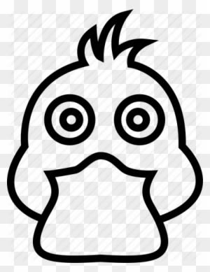 Animal Duck Face Drawing - Transparent PNG Free Download