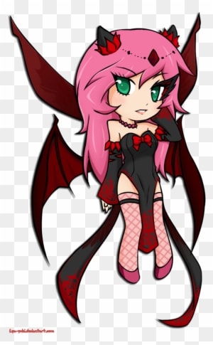 Learn Drawing A Chibi Devil - Anime Chibi Devil Girl - Transparent PNG Free Download