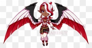[extra] Chibi Demon Girl Adopt By Ibahibut - Anime Chibi Demon Girl - Transparent PNG Free Download